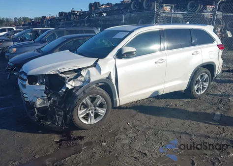2018 Toyota Highlander Limited from USA, damaged, VIN 5TDYZRFH5JS284363
